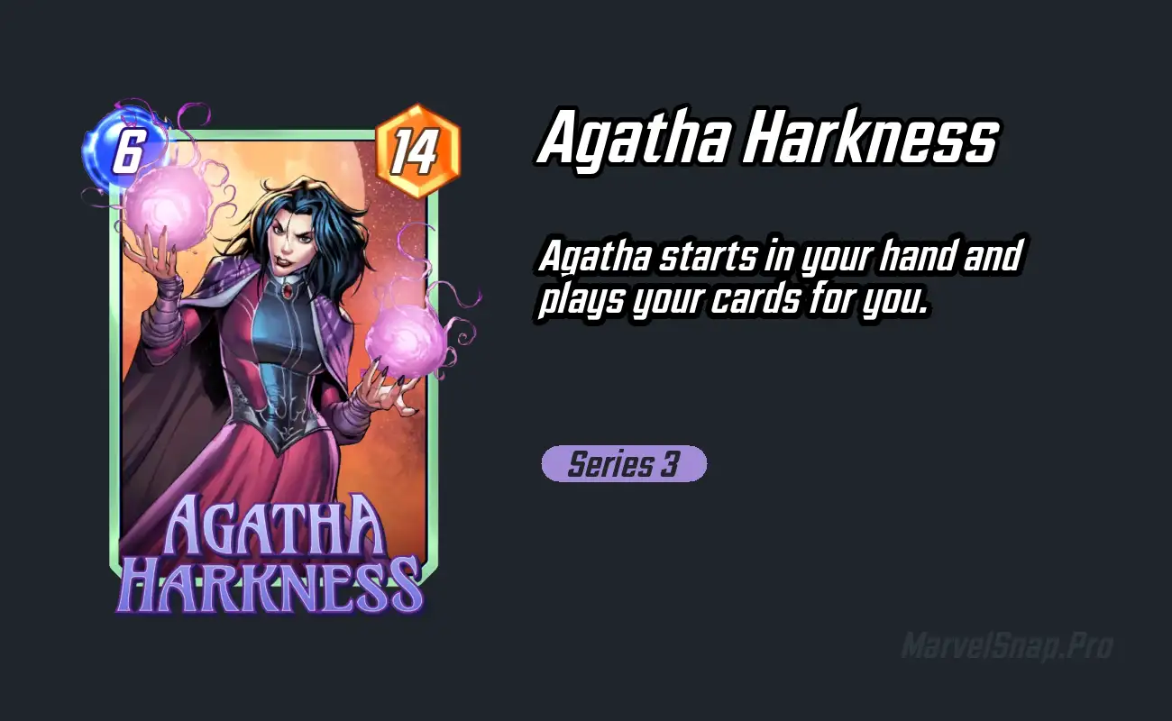 Agatha Harkness - Marvel Snap 