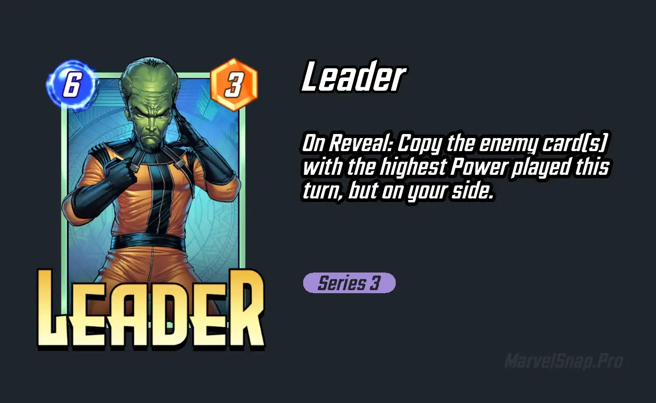 Leader - Marvel Snap 