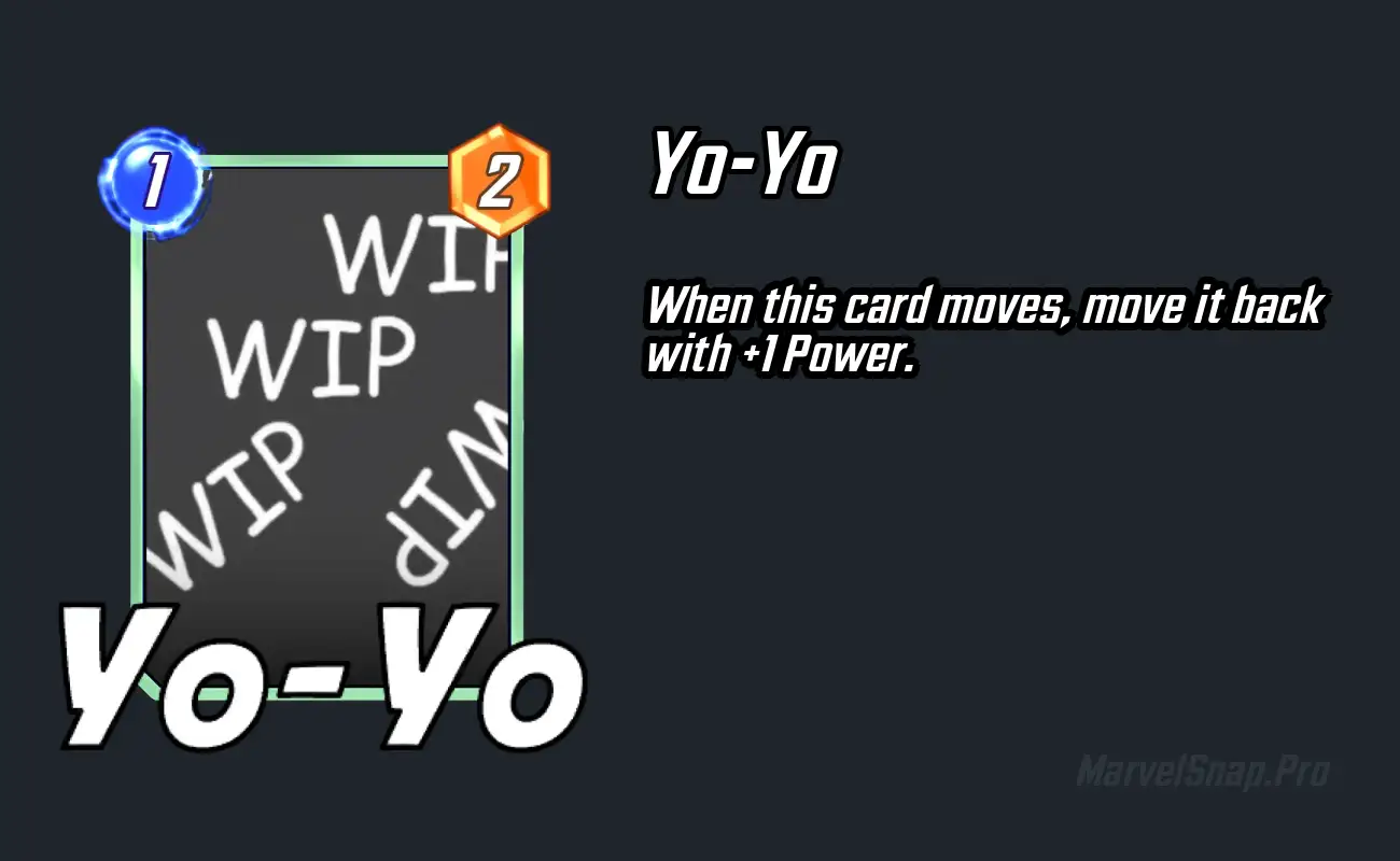 YoYo Marvel Snap Card MarvelSnap.pro
