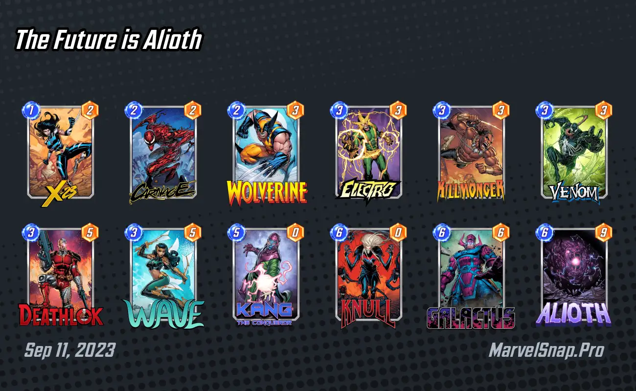 Marvel Snap  Alioth Deck will be Meta Breaker, 3 Deck Synergies